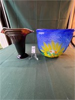 Studio Art Glass Vases