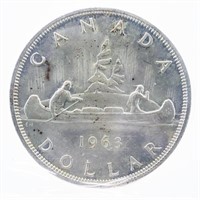 Canada - 1963 $1 MS-63 - ICCS