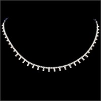 14K Gold 2.58ctw Diamond Necklace