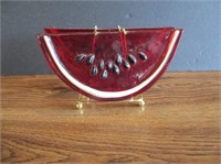 Vtg Pacific Arts Lucite Watermelon Napkin Holder