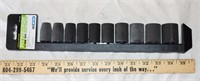 PITTSBURG ½" DRIVE 10pc IMPACT SOCKET SET