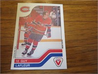 Très belle carte de Guy Lafleur de 1983 par