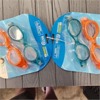 Qty.2-Youth swim goggles