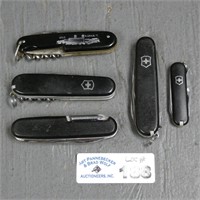 Assorted Swiss Army Style Multi Tool Knives