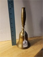 9" brass bell