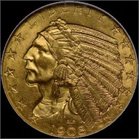 $5 Indian Gold Half Eagle