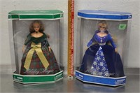 2 Holiday Magic dolls