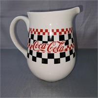 Coca Cola Porcelain Pitcher