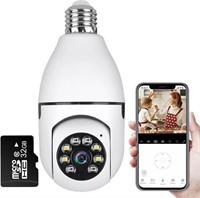 SAFEVANT 1080P Light Bulb Camera