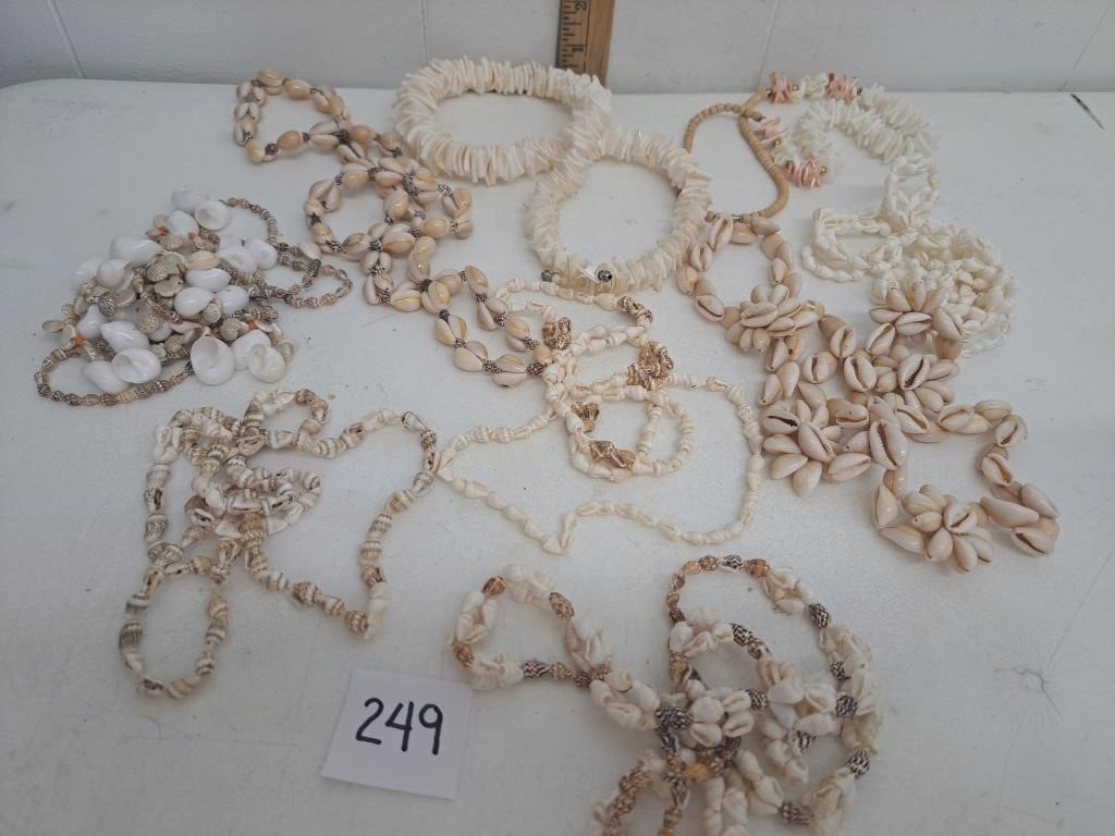 10 Sea Shell Necklaces