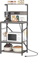 JAMFLY 4-Tier Rack, Microwave Stand 23.62'