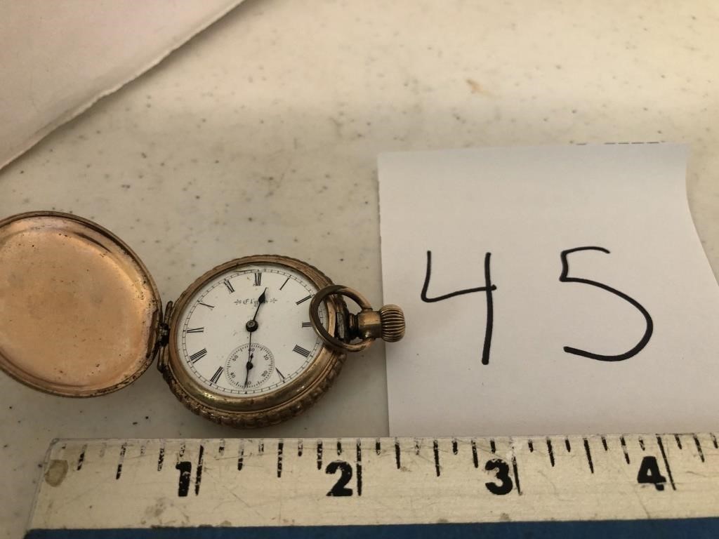 Elgin pocket watch, untested