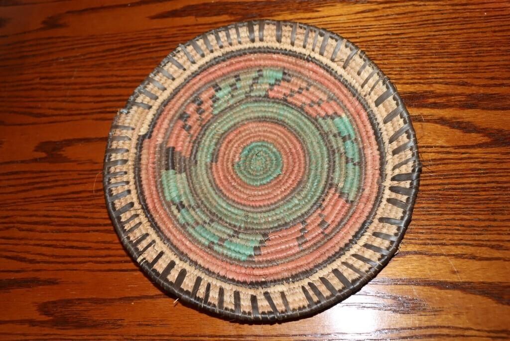 Vintage handmade Native American hand woven