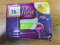 Poise Liners -New .