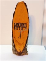 SAWDUST CITY BREWING CO. TAP HANDLE 9"