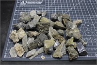 Mixed Minerals, Pyrite & More, 3lbs 3oz