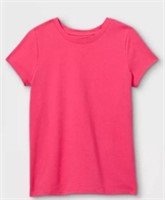 Toddler Girls' Solid T-Shirt-4T