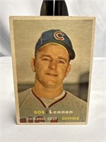 1957 TOPPS BOB LENNON 371