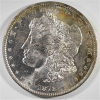 1878 REV OF 79 MORGAN DOLLAR, CH BU+