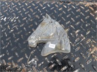 Horse Head Metal Plate