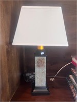 Stone-Style Table Lamp
