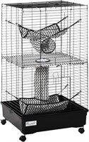 M305  PawHut Ferret Cage 42 Metal Pet Habitat