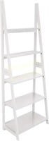 Amazon Basics Modern Ladder Bookcase  White