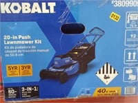 Kobalt Push Lawnmower Kit