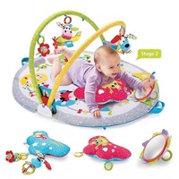 Yookidoo Baby Gym Lay to Sit-Up Playmat, 3 in 1