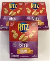 3 Boxes Ritz Bits Cheese Filled Crackers