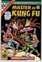 MASTER OF KUNG FU ANNUAL #1 (1976) ~FN KEY COMIC