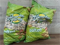 2-5lbs bags of peanuts