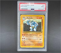 GRADED 1999 Machoke 34 Pokemon Card