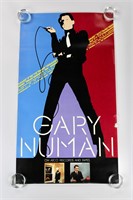 GARY NUMAN Music Store Promotional Poster