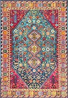 nuLOOM Erline Colorful Bohemian Runner Rug, 2' 6"