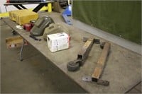 Tool Box & Assorted Welding Equipment, (2) Rolling
