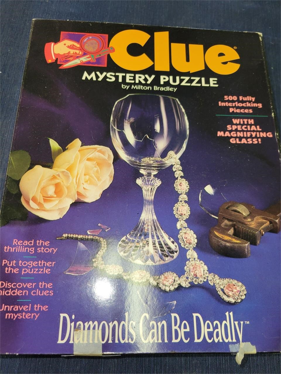 Vintage Clue Mystery Puzzle