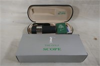 THE GOLF SCOPE WITH HARD CASE - NEW