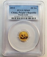 16 - 2014 CHINA  PEOPLE'S REPUBLIC 20 YEN COIN