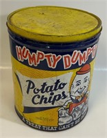 SWEET HUMPTY DUMPTY DBL SIDED ADVERTISING TIN