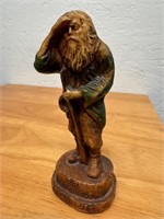 4" Vintage RIP Van Winkle Carved Figurine