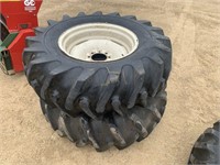 2 - 16.9-26 Tractor Tires & Rims