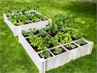 2pk RAISED GARDEN BEDS WITH GROGRID $135