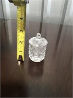 Decorative miniature glass pot