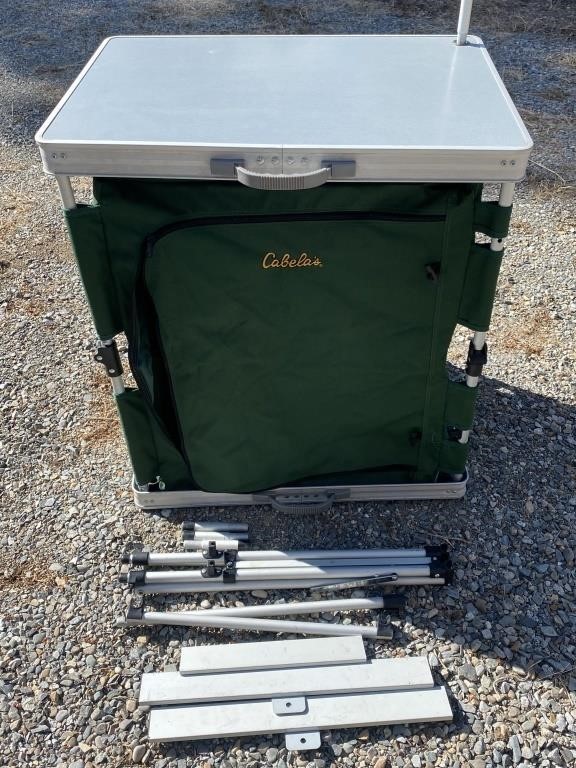 Cabelas Camp Kitchen Folding Table Set