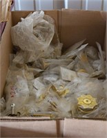 Box of Drawer Pulls - Mostly Brass