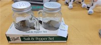 Glass Ball Salt & Pepper Shaker