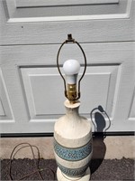 Mid Century Lamp 25" T