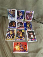 (10) Mint Vintage Magic Johnson Basketball Cards