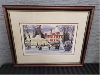 Fantasy on Ice by Walter Campbell Framed Print